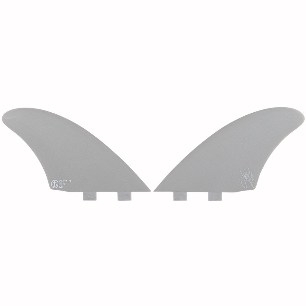 Captain Fin Co - Jeff McCallum Twin Keel - Large - Off White (FCS