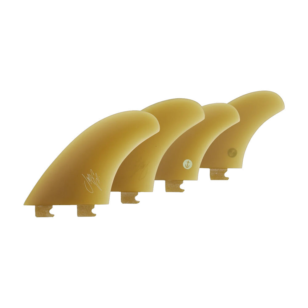 Captain Fin Co - Jeff McCallum Quad Raked - Medium - Green (Snap