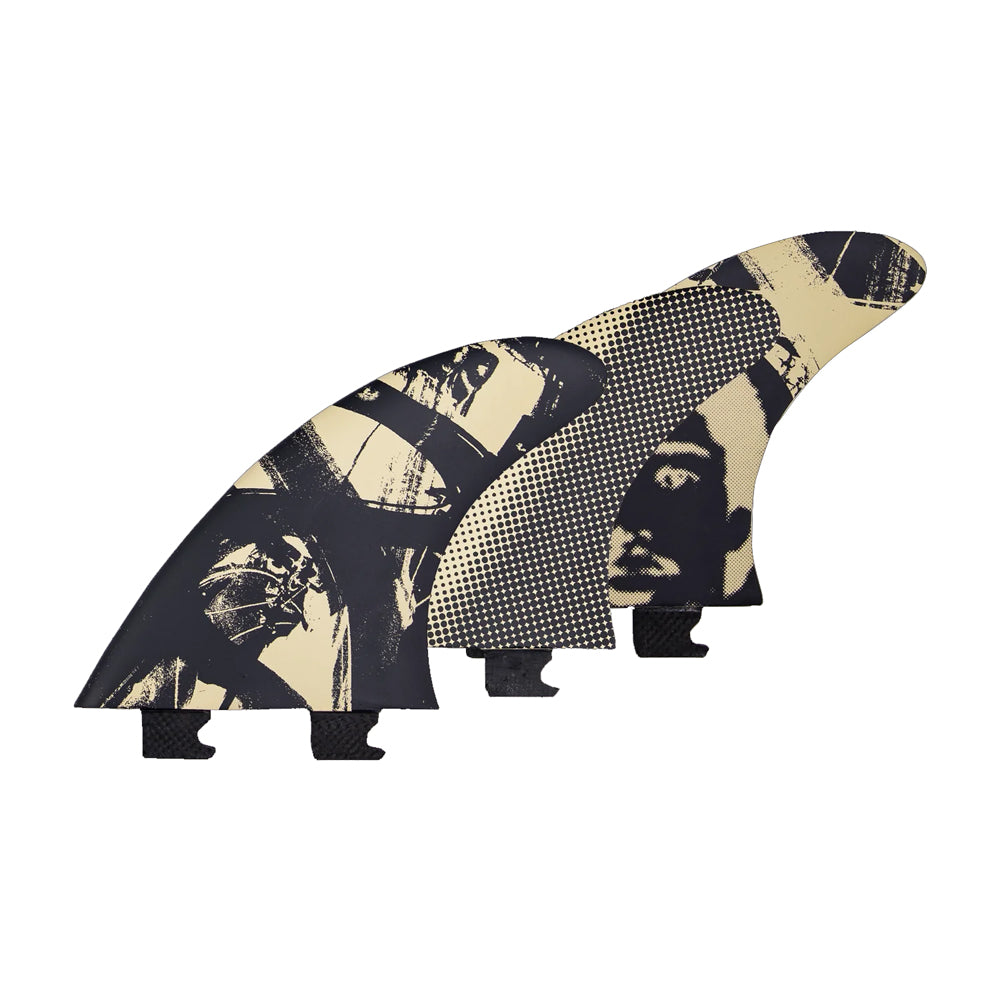 Captain Fin Co - Mikey February Tri - Medium - Black (Snap-In/FCS