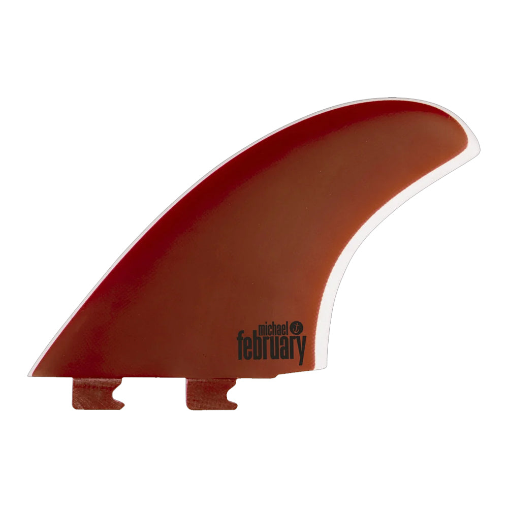 キャプテンフィン Mikey February TWIN FCS Captain Fin Co - Mikey February Twin - Medium - Red (Snap-In/FCS