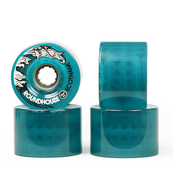 Carver Skateboards - Roundhouse Wheels - Ecothane 65mm Aqua Mags (81A) - The Mysto Spot