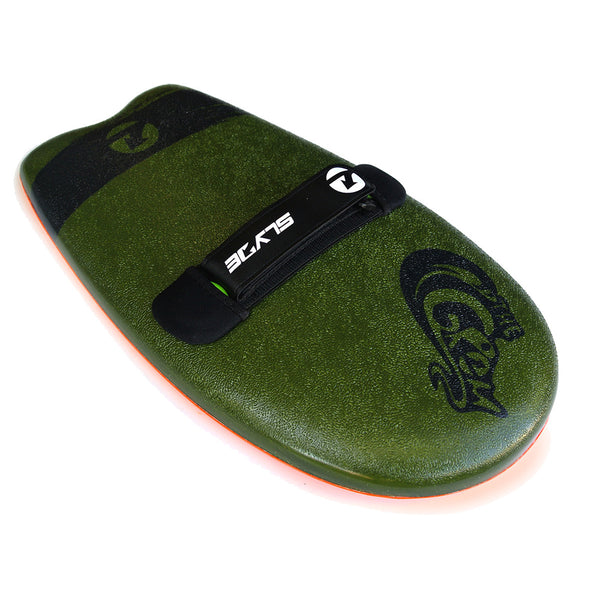 Slyde Handboards - Slyde Handboards - The Grom - Army Green & Pilsner - Products - The Mysto Spot