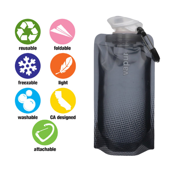 Vapur - Vapur Hydration - 0.5L Shades - Cool Grey - Products - The Mysto Spot