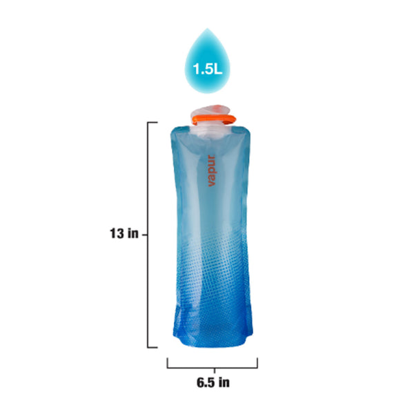 Vapur - Vapur Hydration - 1.5L Shades - Translucent Blue - Products - The Mysto Spot