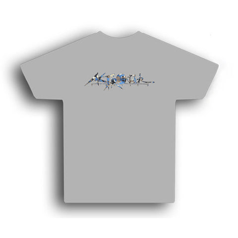 Astrodeck T-Shirt - Astro Logo - Grey Camo - The Mysto Spot