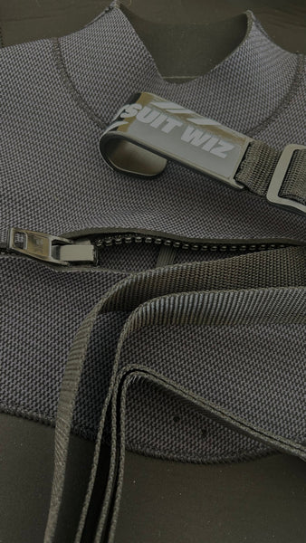 Wetsuit Wiz: The easiest way to get out of your Chest-zip or Zip-free wetsuit - every time.