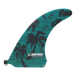 3D Fins - 9" Single - Juicy Palm Tree