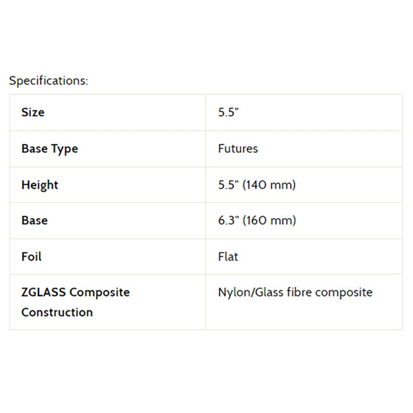 3D Fins - Speed Keel Twin - B&W Starburst (FCS1/Futures)