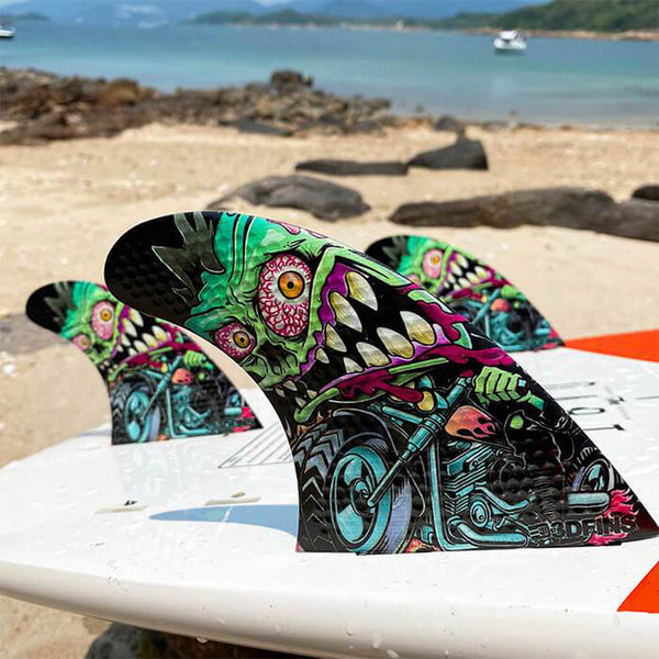 3D Fins - All Rounder Thruster - Medium - Rider (FCS1/FCS2/Futures)