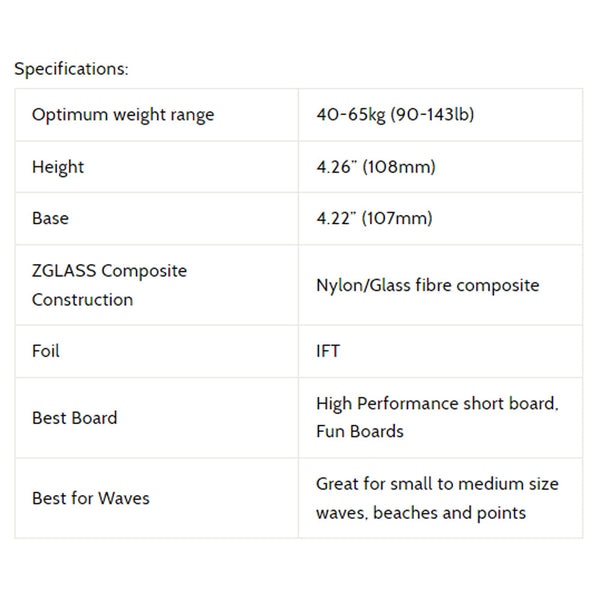 3D Fins - All Rounder Thruster - Small - Fruit Loops (FCS1/Futures)