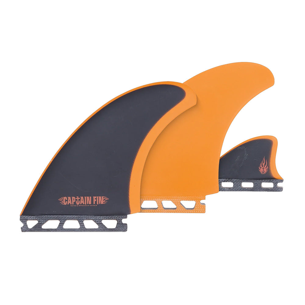 Captain Fin Co - CF Team Twin + Trailer - Medium - Orange (Futures)