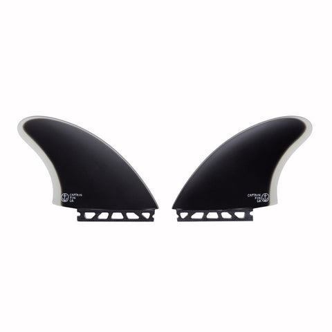 Captain Fin Co - CF Twin Keel - Large - Black (Futures)