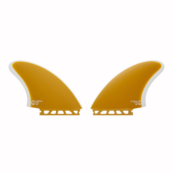 Captain Fin Co - CF Twin Keel - Large - Yellow (Futures)