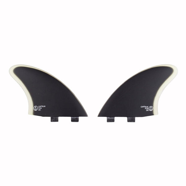 Captain Fin Co - CF Twin Keel - Large - Black (FCS)