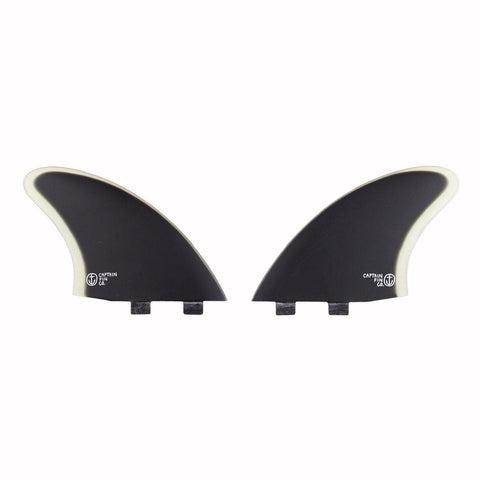 Captain Fin Co - CF Twin Keel - Large - Black (FCS)