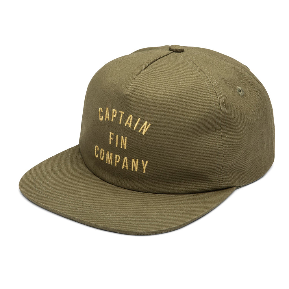 Captain Fin Co - College Hat - Olive