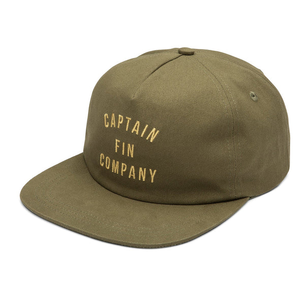 Captain Fin Co - College Hat - Olive