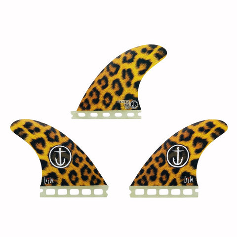 Captain Fin Co - Leila Hurst Cheetah Tri - Small - Cheetah (Futures)