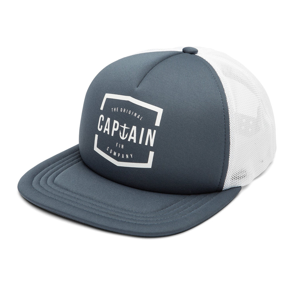 Captain Fin Co - Lynard Trucker Cap - Harbour Blue