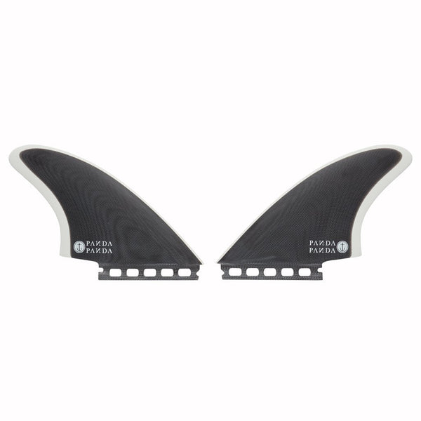 Captain Fin Co - Panda Twin Keel - Medium - Black/White (Futures)