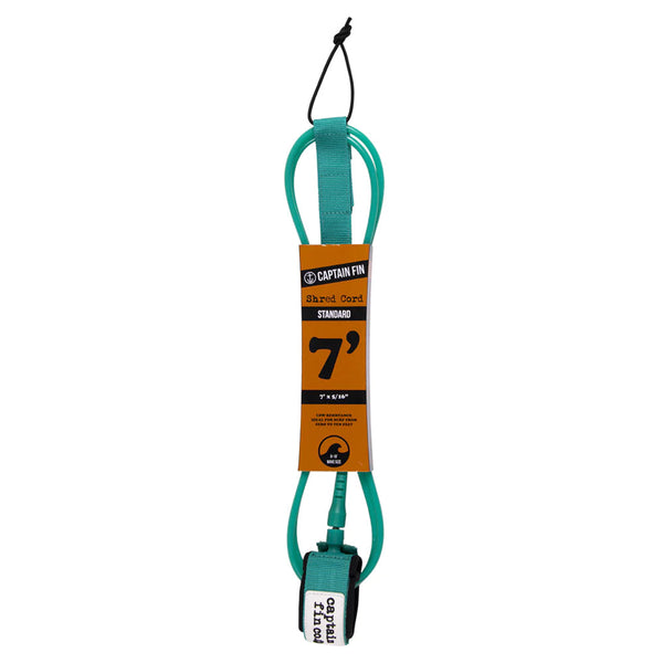 Captain Fin Co - Shred Cord - 7' Standard - Teal