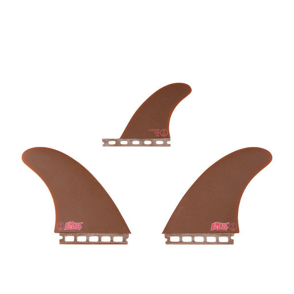 Captain Fin Co - Troy Elmore Twin + Trailer - Medium - Brown (Futures)