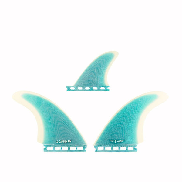Captain Fin Co - Tyler Warren Twin Especial + Trailer - Medium - Turquoise (Futures)