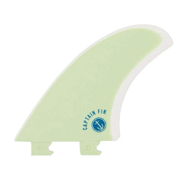 Captain Fin Co - CF Twin + Trailer - Medium - Mist Green (Snap-in / FCS II)