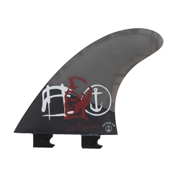 Captain Fin Co - Kai Mana Henry Tri - Large  - Black (Snap-In / FCS II)