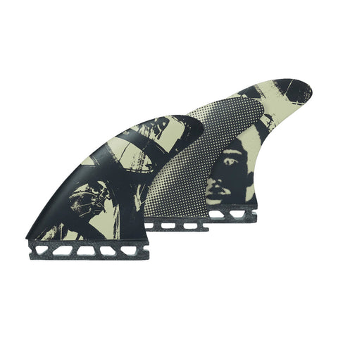 Captain Fin Co - Mikey February Tri - Medium - Black (Futures)