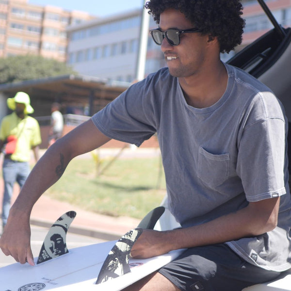 Captain Fin Co - Mikey February Tri - Medium - Black (Futures)