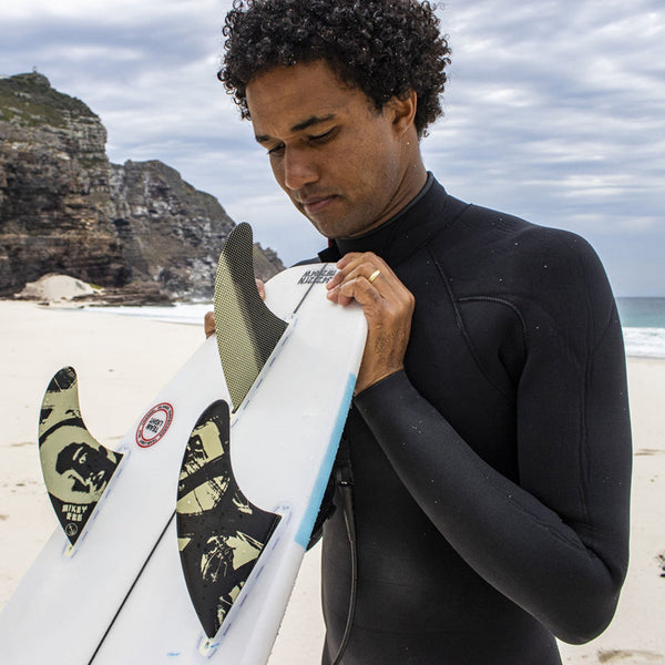 Captain Fin Co - Mikey February Tri - Medium - Black (Futures)