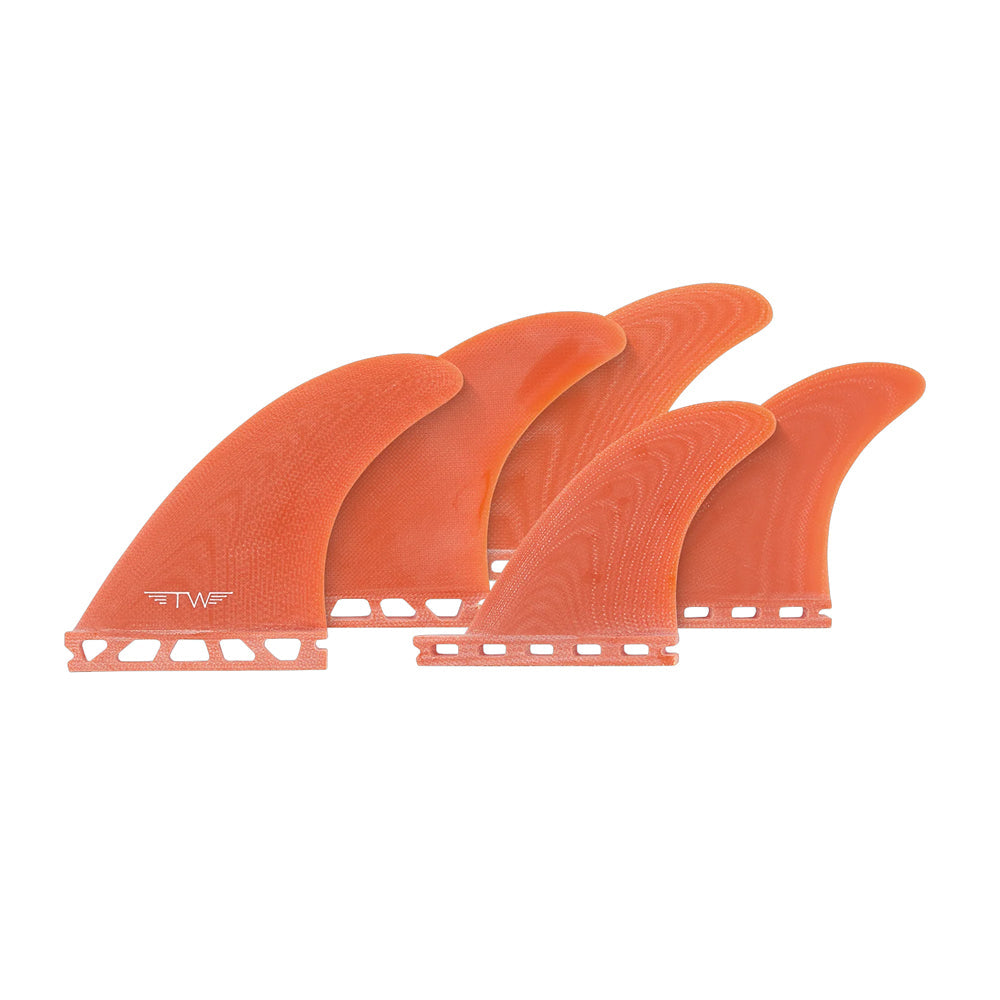 Captain Fin Co - Tyler Warren 5 Fin - Medium - Orange (Futures)