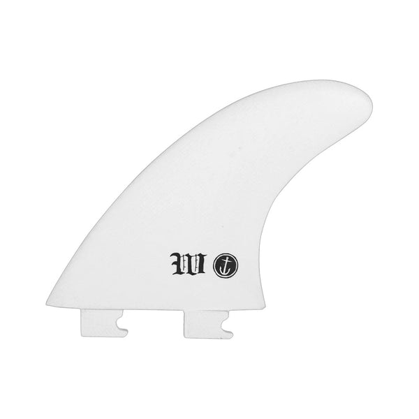 Captain Fin Co - Wade Goodall Tri - Medium - White (Snap-In / FCS II)