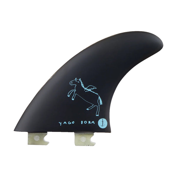 Captain Fin Co - Yago Dora Tri - MD/LG - Black (Snap-In / FCS II)