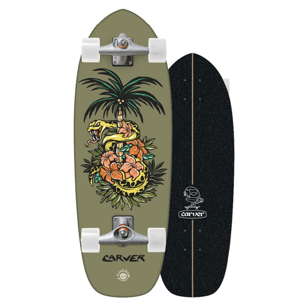 Carver Skateboards - 27" Snake Bite - C5 Complete - The Mysto Spot