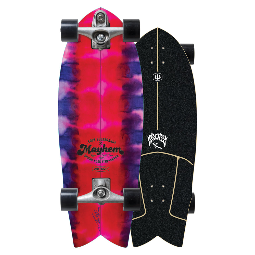 Carver Skateboards - ...Lost 29.5" RNF Retro Tie Dye - C7 Completo