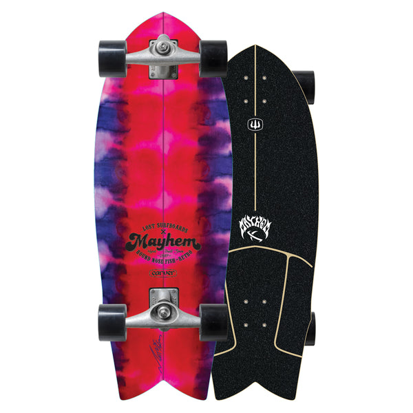 Carver Skateboards - 29.5" ...Lost RNF Retro Tie Dye - CX Complete