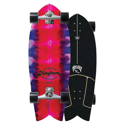 Carver Skateboards - 29.5" ...Lost RNF Retro Tie Dye - CX Complete