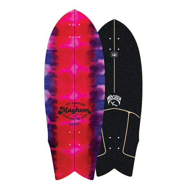 Carver Skateboards - 29.5" ...Lost RNF Retro Tie Dye - Deck Only - The Mysto Spot