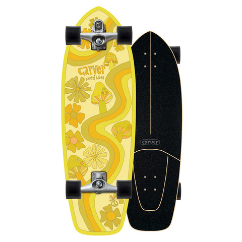 Carver Skateboards - 30.25" Trippy Hippy - C7 completo