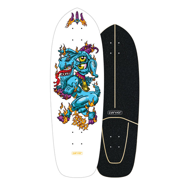 Carver Skateboards - 30.75" Yago Dora Fire Goat - Deck Only - The Mysto Spot