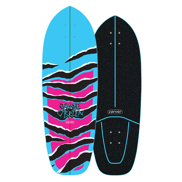 Carver Skateboards - 31" JOB Blue Tiger - Deck Only - The Mysto Spot