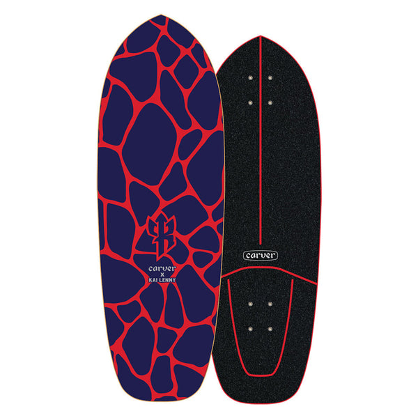 Carver Skateboards - 31" Kai Lenny Lava - Deck Only - The Mysto Spot