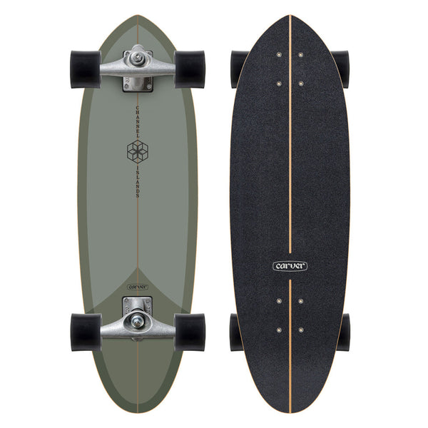 Carver Skateboards - 32.5" CI Mid Sage - CX Complete - The Mysto Spot