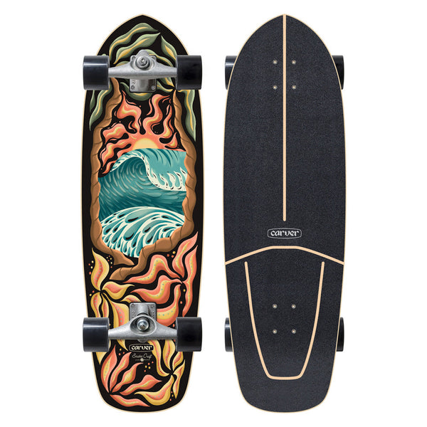 Carver Skateboards - 32" Psychedelic Sunset - CX Complete - The Mysto Spot