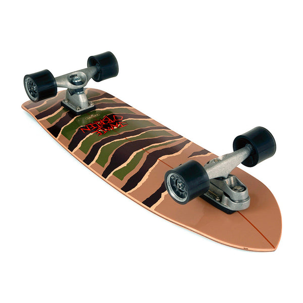 Carver Skateboards - 33.5" JOB Camo Tiger - Deck Only - The Mysto Spot