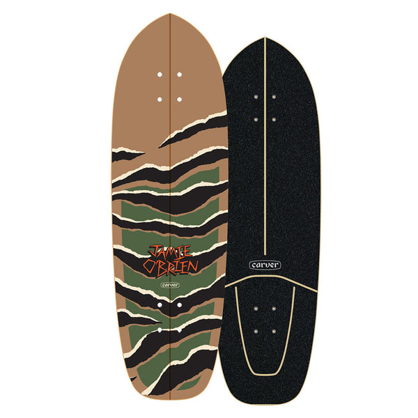 Carver Skateboards - 33.5" JOB Camo Tiger - Deck Only - The Mysto Spot