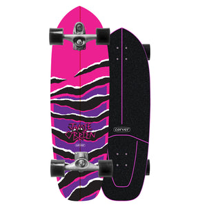 Carver Skateboards - 33.5" JOB Pink Tiger - C7 Complete