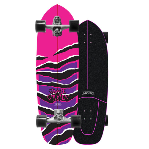 Carver Skateboards - 33.5" JOB Pink Tiger - C7 Completo